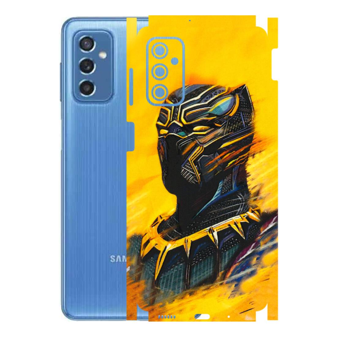 Samsung M/F/Note/Flip and C Phone Skins (All Models) - Yellow Panther - 3D Embossed Finish (L-54) Samsung Galaxy M52 (5G)