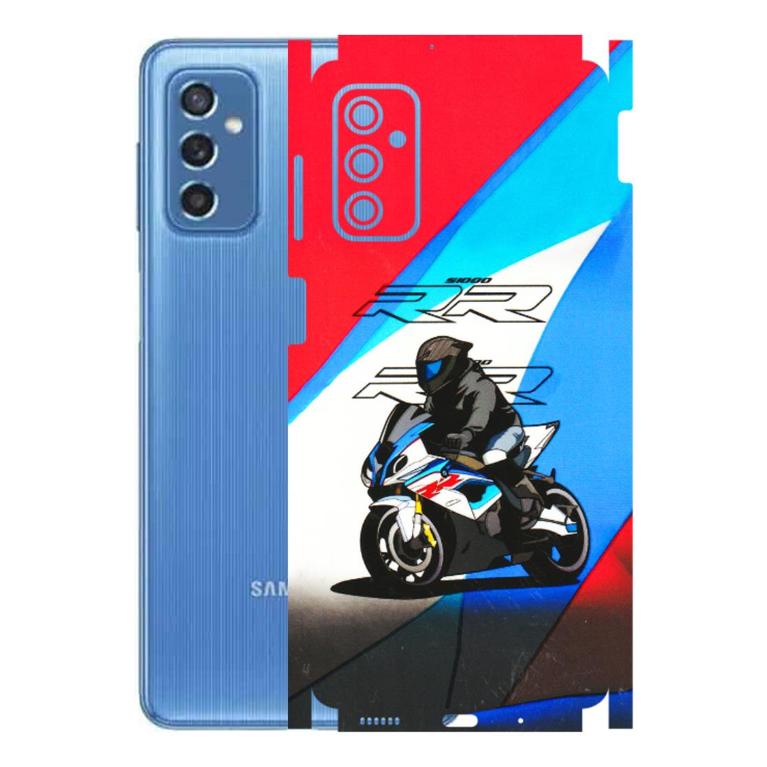 Samsung M/F/Note/Flip and C Phone Skins (All Models) - Bikers Love - 3D Embossed Finish (L-58) Samsung Galaxy M52 (5G)
