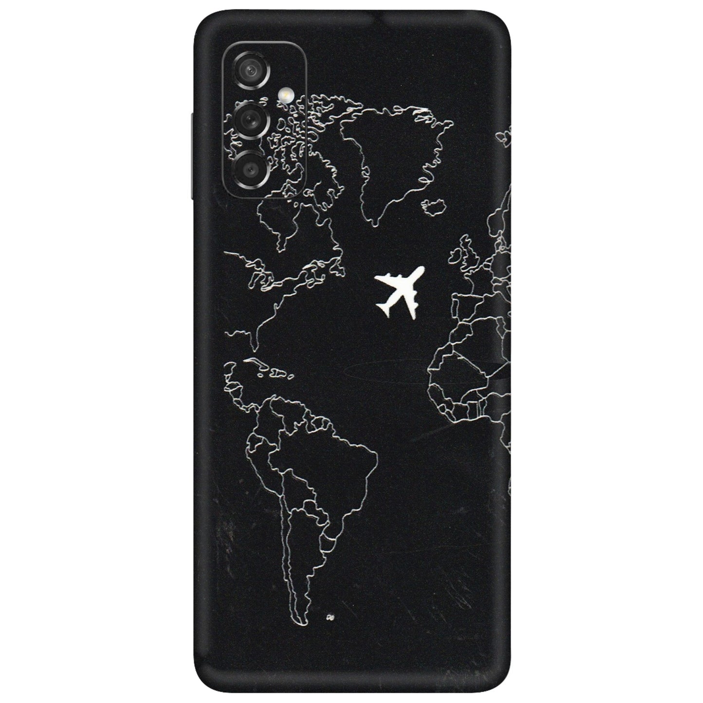 Samsung M/F/Note/Flip and C Phone Skins (All Models) - Never Ending Travel - 3D Embossed Finish (L-79) Samsung Galaxy M52 (5G)
