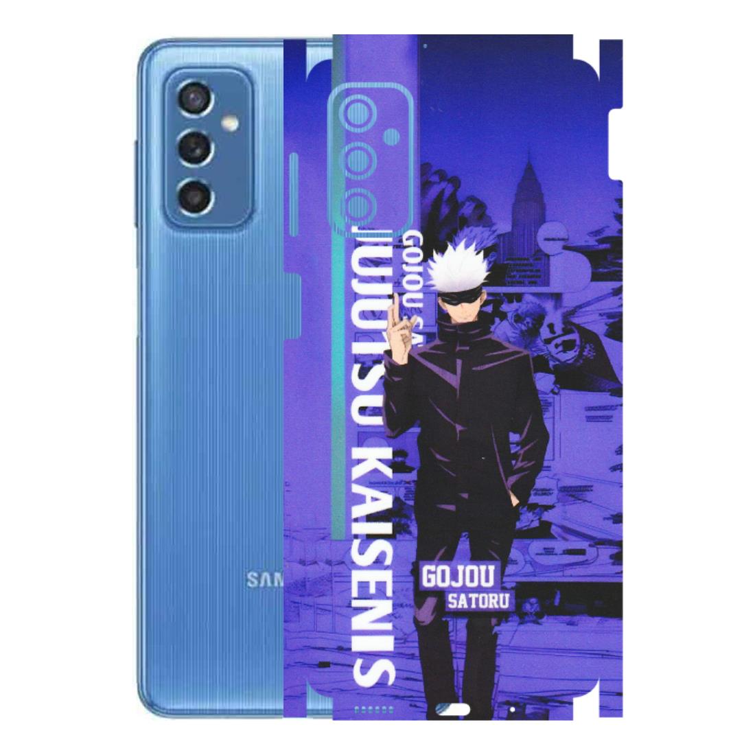 Samsung M/F/Note/Flip and C Phone Skins (All Models) - Jujutsu Kaisen Gojo - Matte Finish (M-05) Samsung Galaxy M52 (5G)