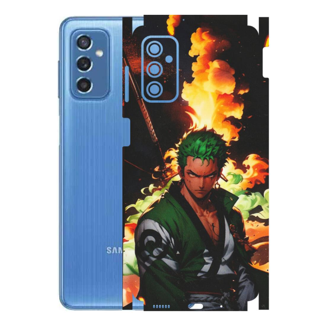 Samsung M/F/Note/Flip and C Phone Skins (All Models) - Roronoa Zoro - Matte Finish (M-102) Samsung Galaxy M52 (5G)
