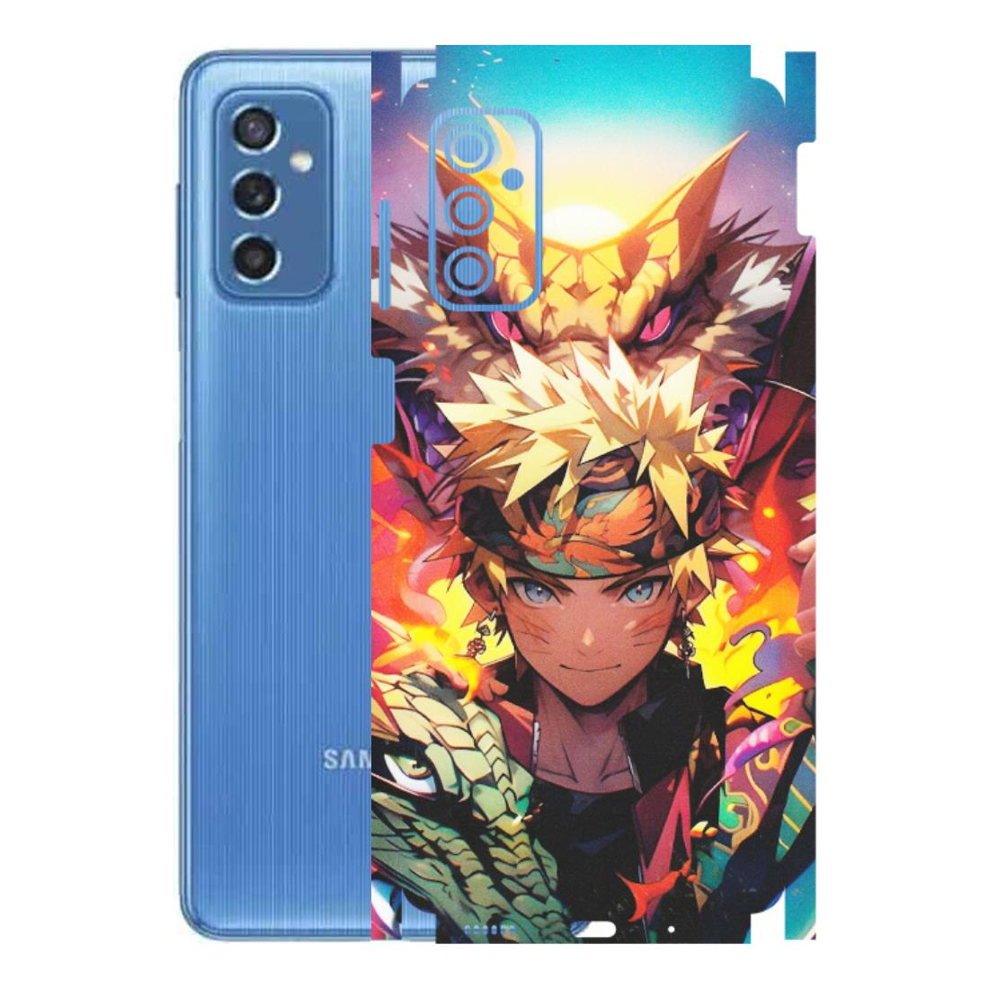 Samsung M/F/Note/Flip and C Phone Skins (All Models) - Angry Naruto Anime - Matte Finish (M-148) Samsung Galaxy M52 (5G)