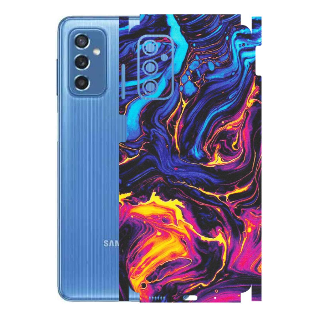 Samsung M/F/Note/Flip and C Phone Skins (All Models) - Abstract Paint Classy - Matte Finish (M-15) Samsung Galaxy M52 (5G)