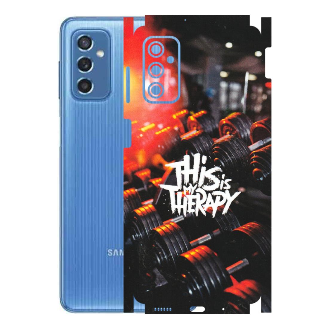 Samsung M/F/Note/Flip and C Phone Skins (All Models) - GYM Lover Therapy - Matte Finish (M-160) Samsung Galaxy M52 (5G)