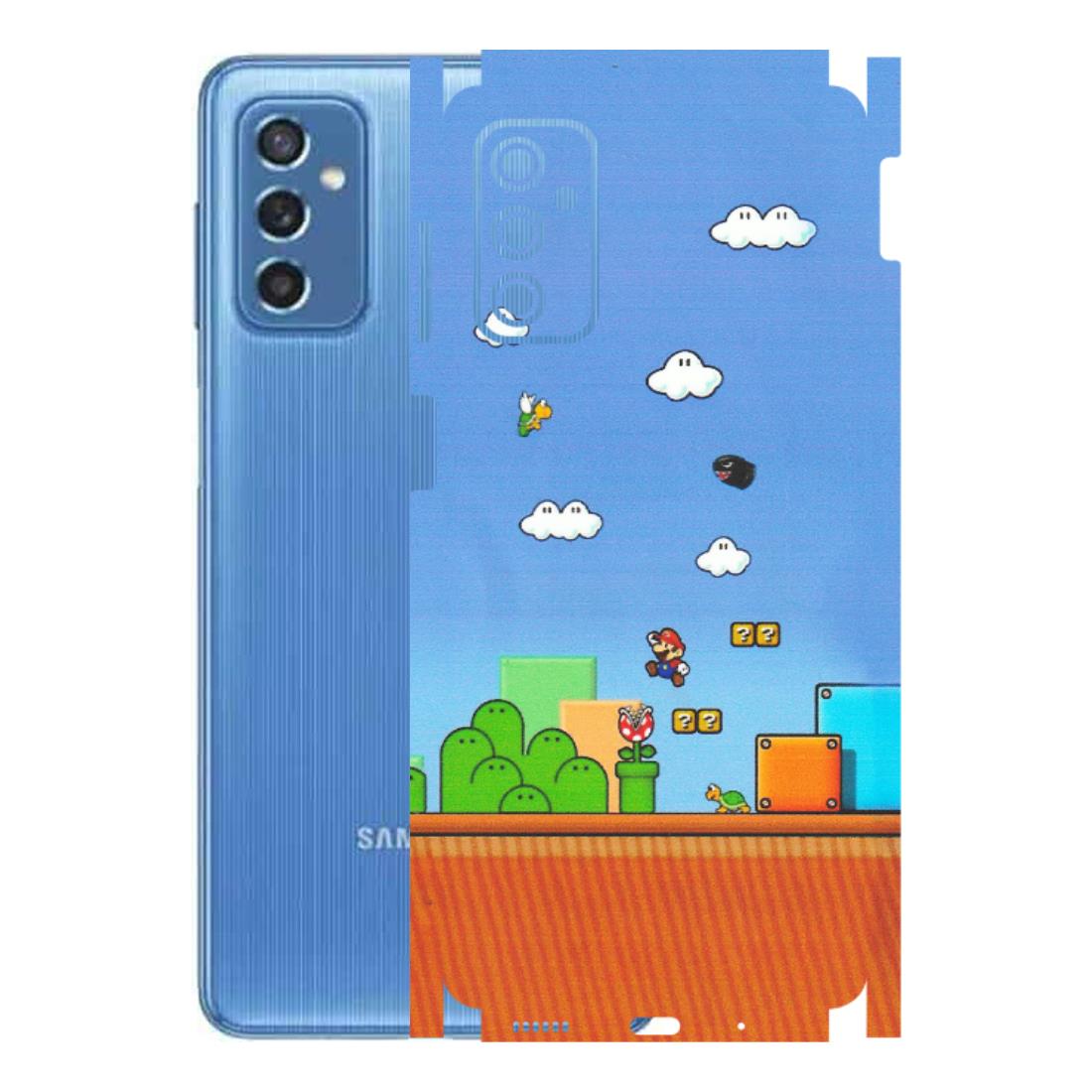 Samsung M/F/Note/Flip and C Phone Skins (All Models) - Mario Game Scene - Matte Finish (M-24) Samsung Galaxy M52 (5G)