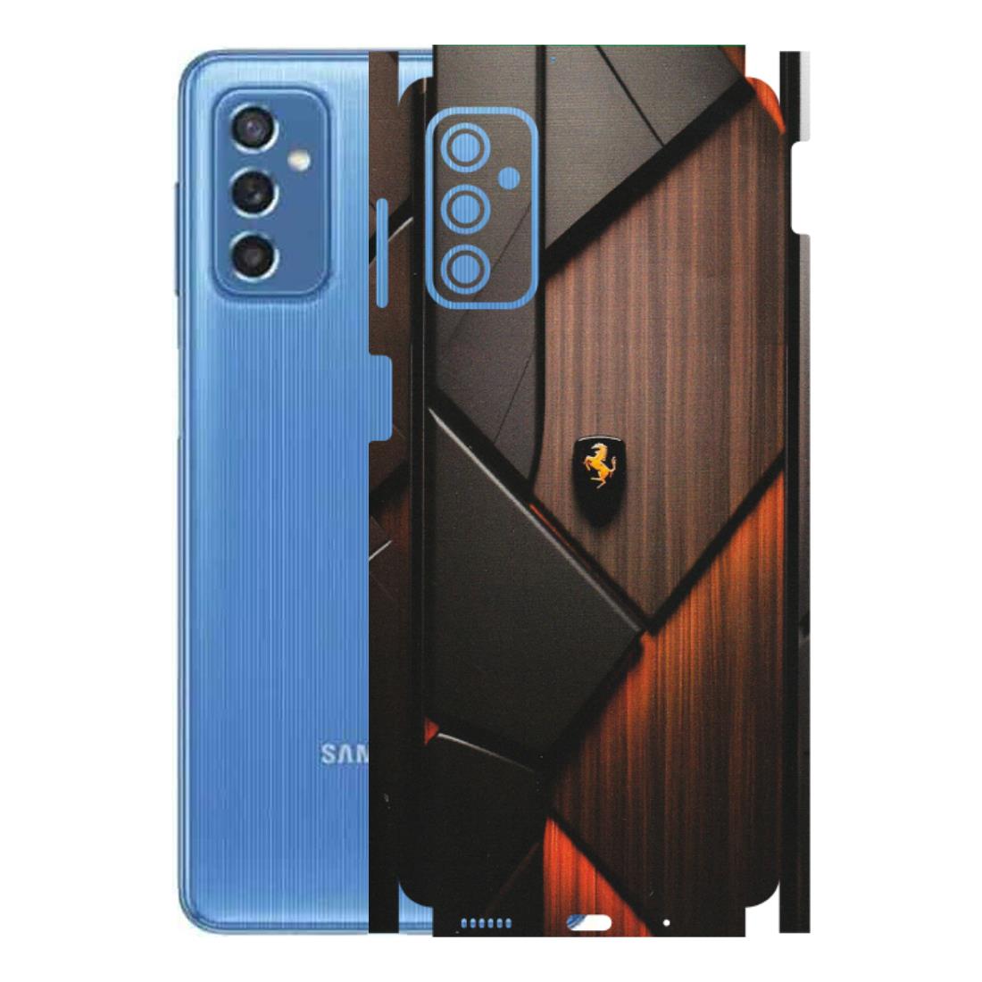 Samsung M/F/Note/Flip and C Phone Skins (All Models) - Lambo Beauty Wood Pattern Sober - Matte Finish (M-51) Samsung Galaxy M52 (5G)