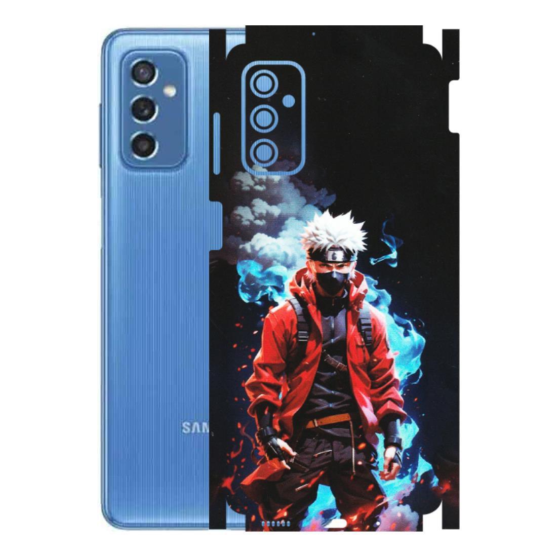 Samsung M/F/Note/Flip and C Phone Skins (All Models) - Kakashi Hatake Naruto - Matte Finish (M-60) Samsung Galaxy M52 (5G)