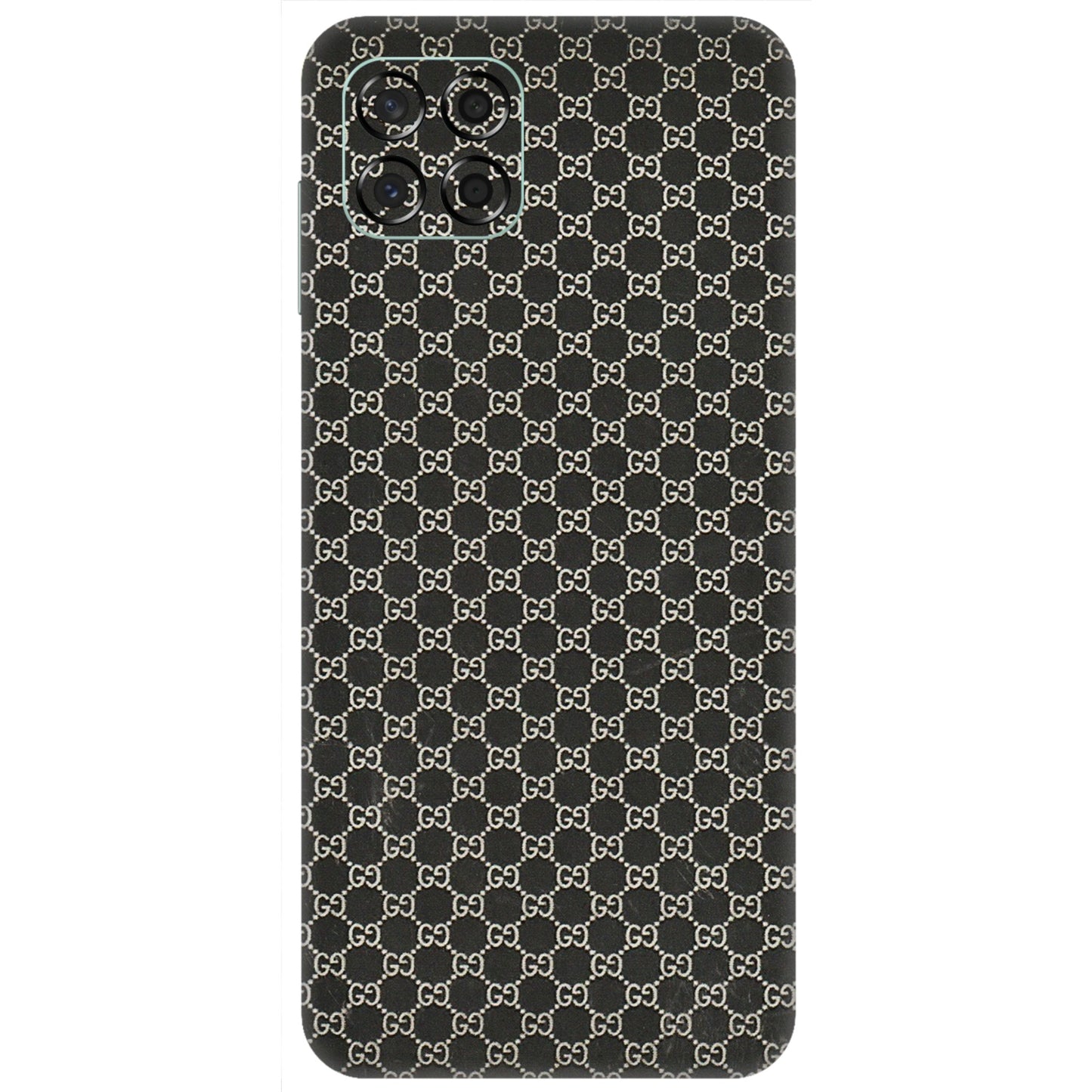 Samsung M/F/Note/Flip and C Phone Skins (All Models) - Black G Print - 3D Embossed Finish (L-109) Samsung Galaxy M53 (5G)