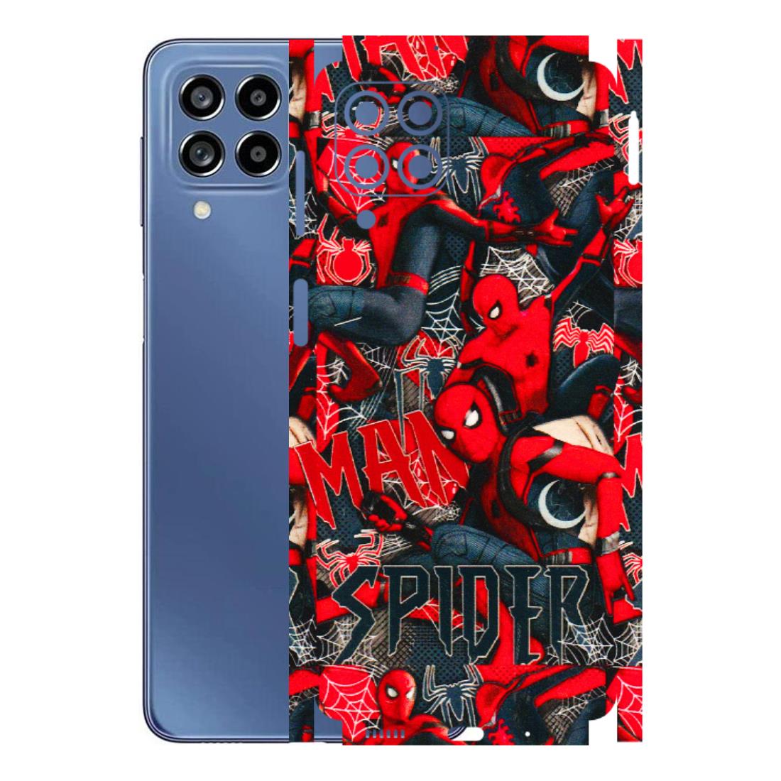 Samsung M/F/Note/Flip and C Phone Skins (All Models) - SpiderMan Cool - 3D Embossed Finish (L-188) Samsung Galaxy M53 (5G)