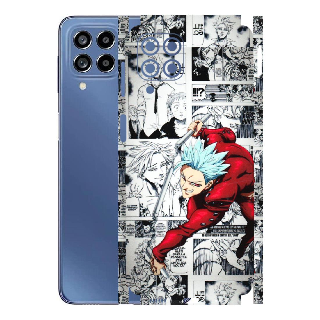 Samsung M/F/Note/Flip and C Phone Skins (All Models) - Anime Comic - 3D Embossed Finish (L-192) Samsung Galaxy M53 (5G)