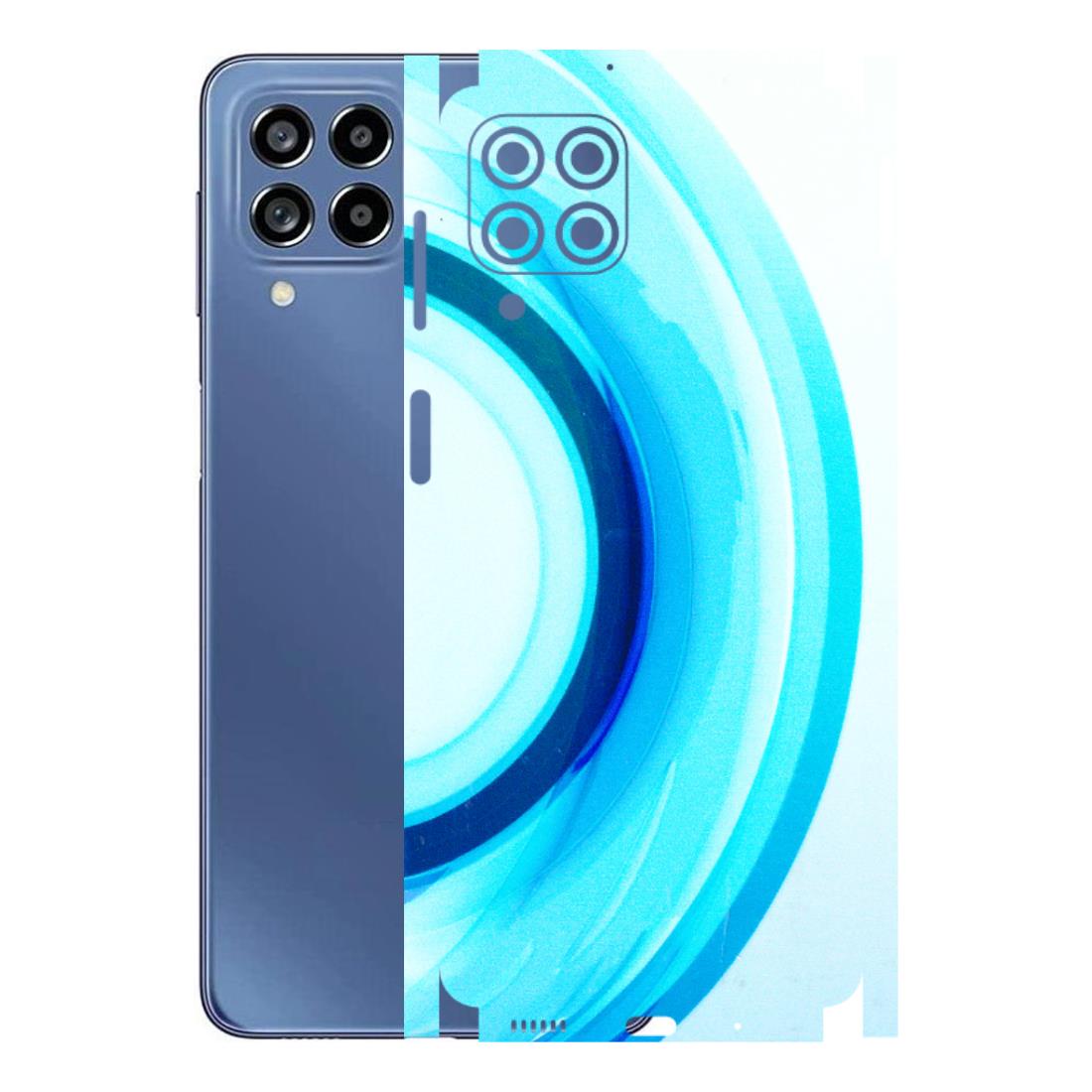 Samsung M/F/Note/Flip and C Phone Skins (All Models) - The Blue Curve - 3D Embossed Finish (L-244) Samsung Galaxy M53 (5G)