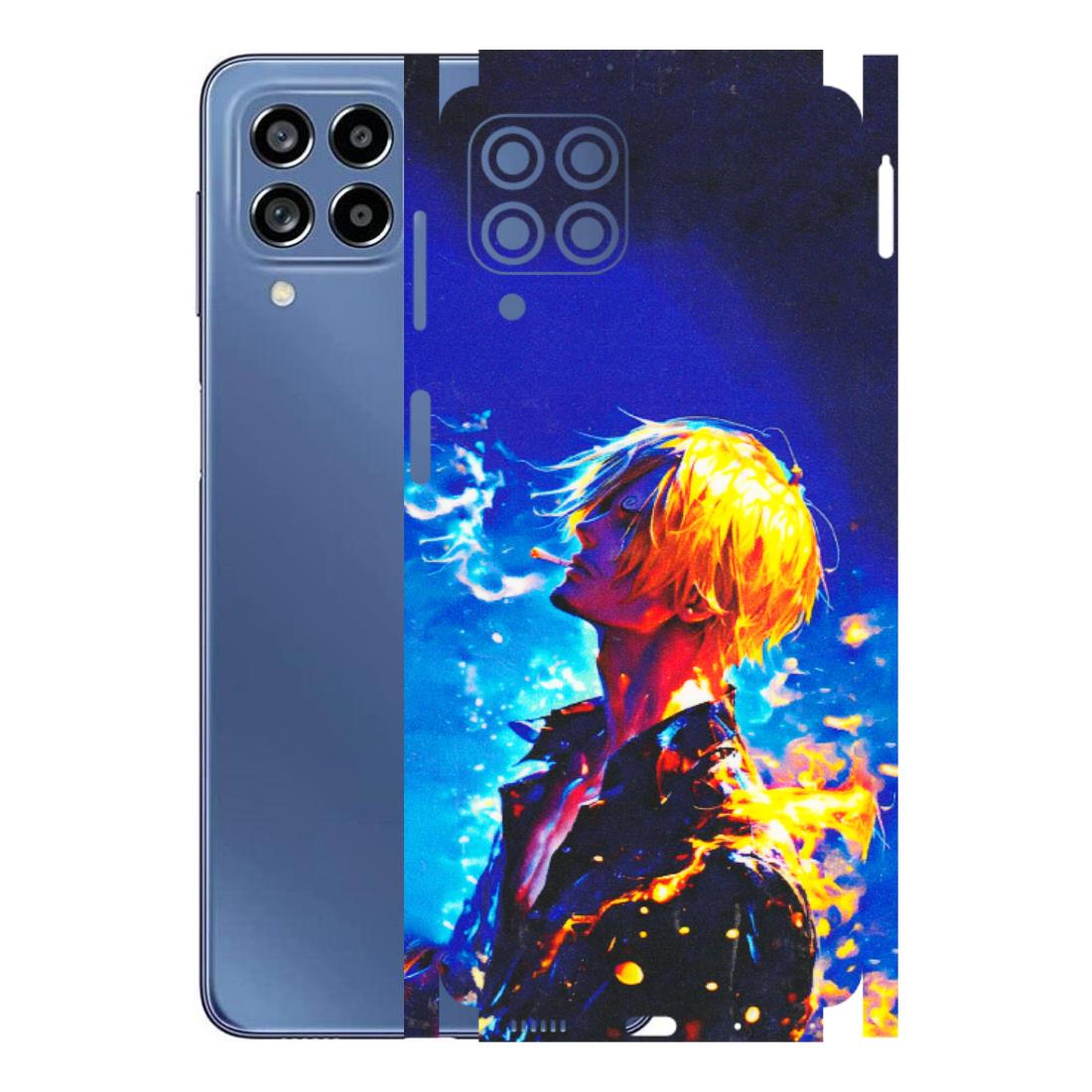 Samsung M/F/Note/Flip and C Phone Skins (All Models) - Sanji Vinsmoke One Piece - 3D Embossed Finish (L-319) Samsung Galaxy M53 (5G)