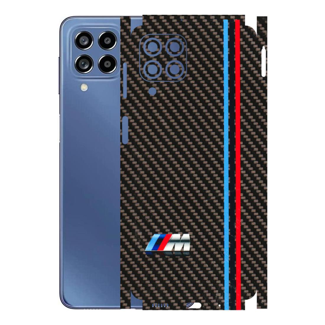 Samsung M/F/Note/Flip and C Phone Skins (All Models) - BM Carbon Fiber Feels - 3D Embossed Finish (L-38) Samsung Galaxy M53 (5G)