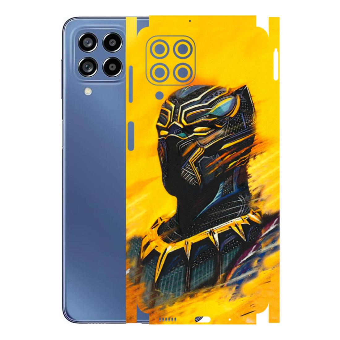 Samsung M/F/Note/Flip and C Phone Skins (All Models) - Yellow Panther - 3D Embossed Finish (L-54) Samsung Galaxy M53 (5G)
