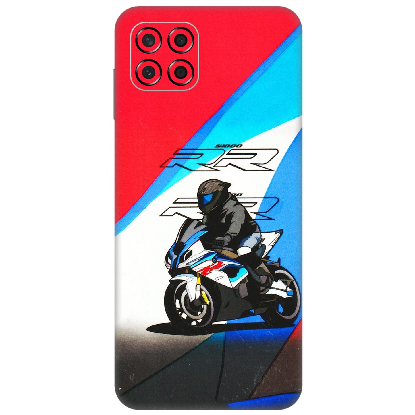 Samsung M/F/Note/Flip and C Phone Skins (All Models) - Bikers Love - 3D Embossed Finish (L-58) Samsung Galaxy M53 (5G)