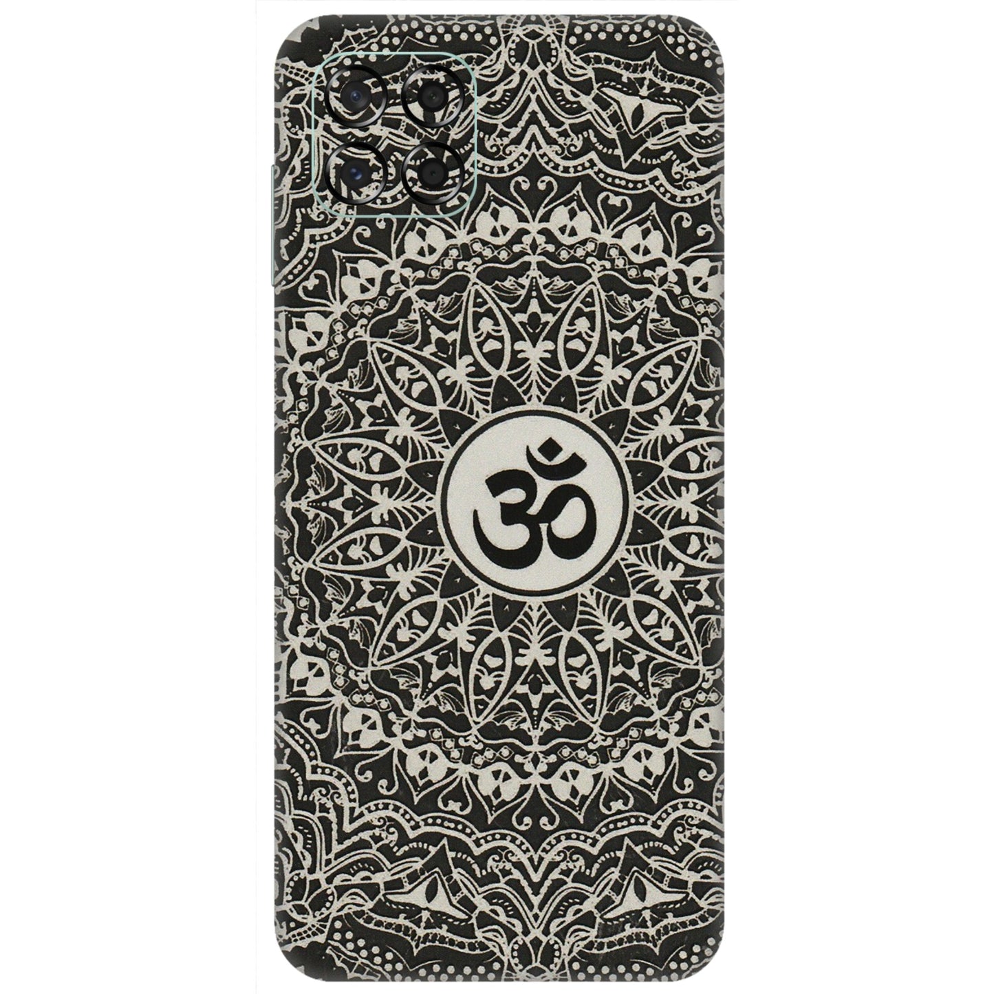 Samsung M/F/Note/Flip and C Phone Skins (All Models) - Aum Elegant Mandala - 3D Embossed Finish (L-62) Samsung Galaxy M53 (5G)