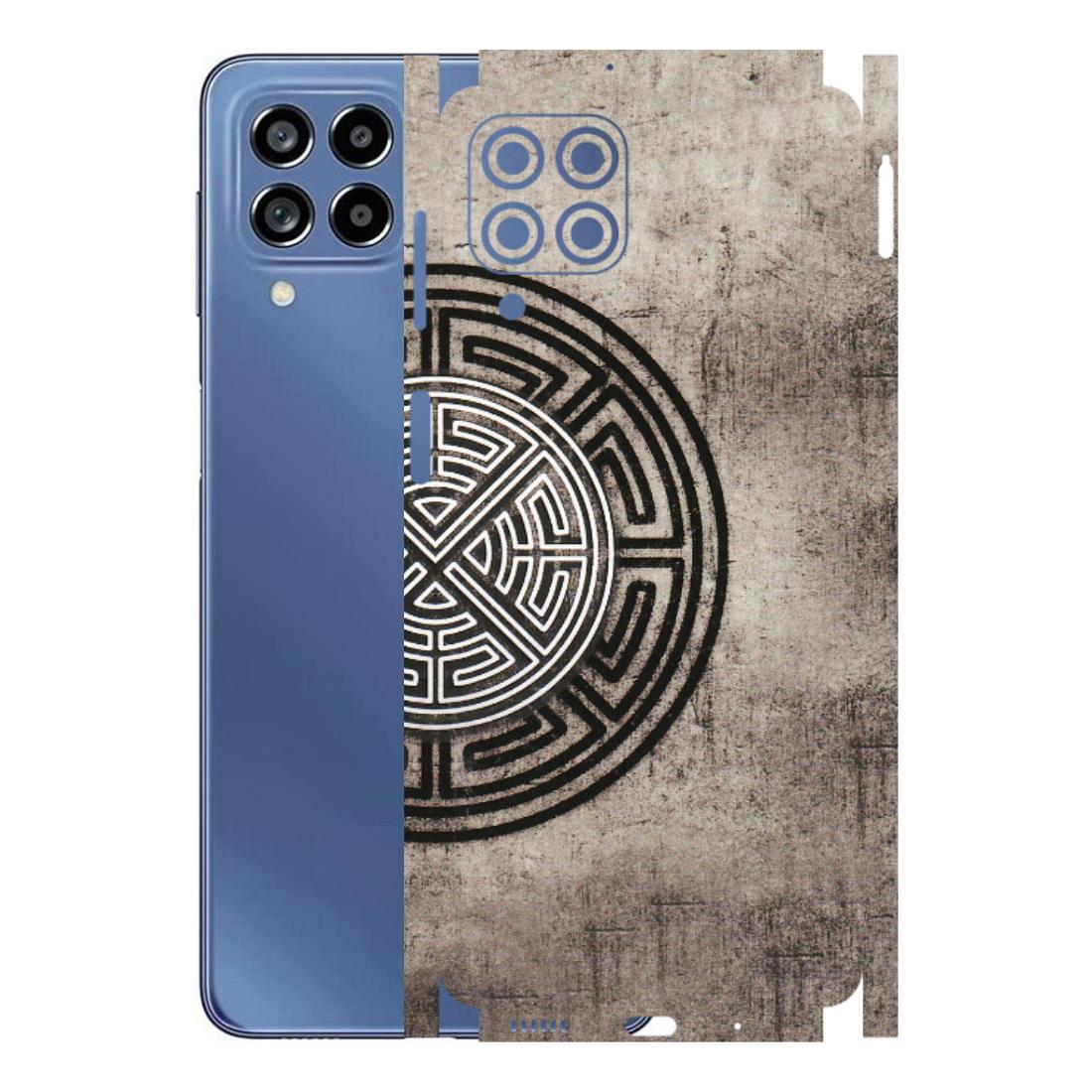Samsung M/F/Note/Flip and C Phone Skins (All Models) - Mysterious Circular Design - 3D Embossed Finish (L-63) Samsung Galaxy M53 (5G)