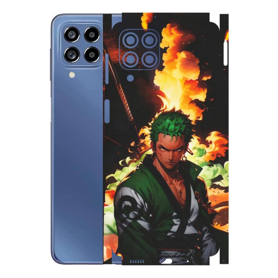 Samsung M/F/Note/Flip and C Phone Skins (All Models) - Roronoa Zoro - Matte Finish (M-102) Samsung Galaxy M53 (5G)