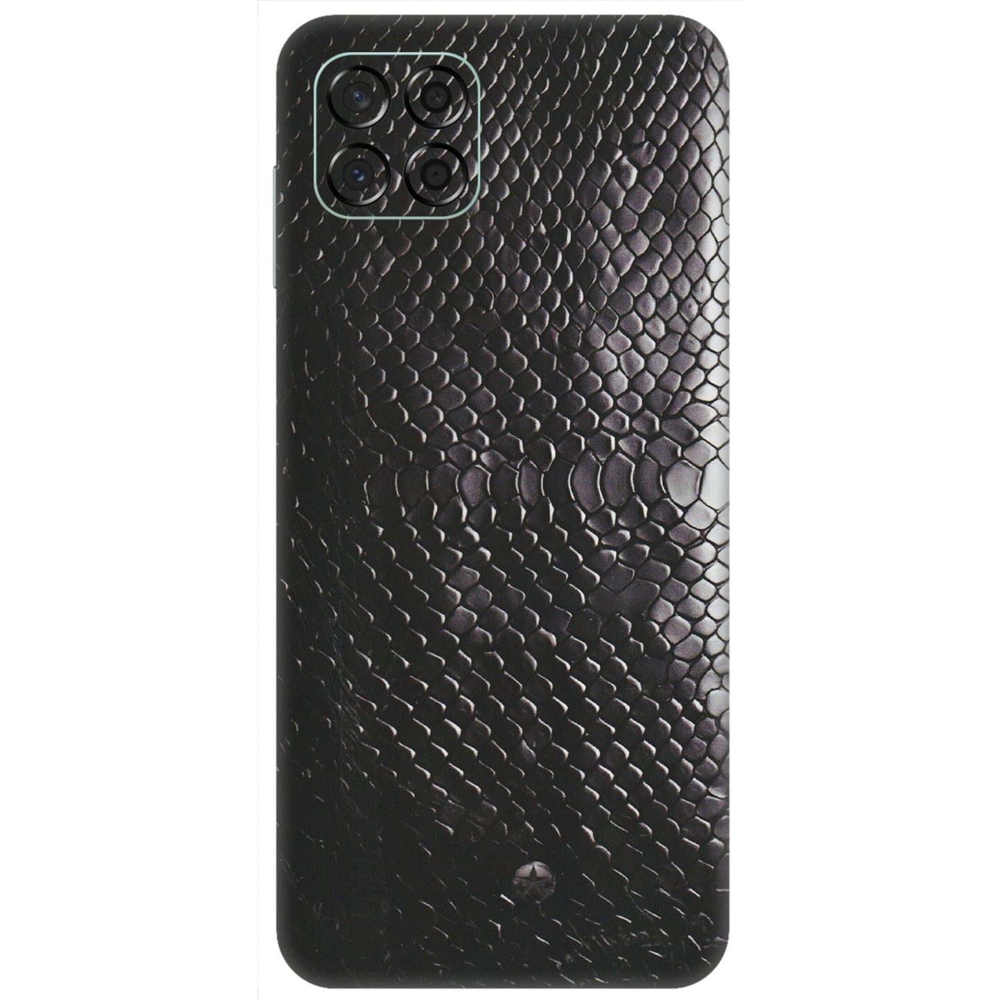 Samsung M/F/Note/Flip and C Phone Skins (All Models) - Black Snack Leather - Matte Finish (M-147) Samsung Galaxy M53 (5G)