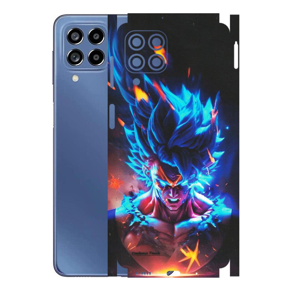 Samsung M/F/Note/Flip and C Phone Skins (All Models) - Angry Goku Dragon Ball Anime - Matte Finish (M-150) Samsung Galaxy M53 (5G)