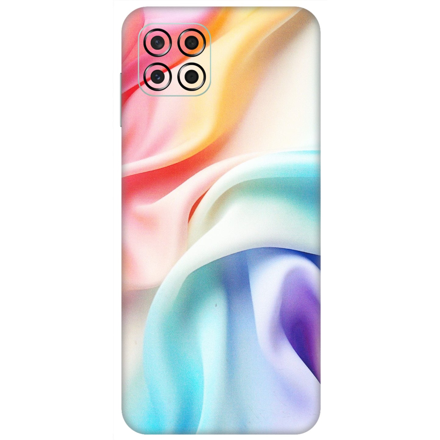 Samsung M/F/Note/Flip and C Phone Skins (All Models) - Colourful Silk Cloth - Matte Finish (M-165) Samsung Galaxy M53 (5G)