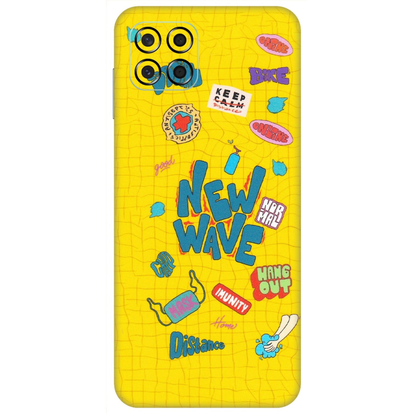 Samsung M/F/Note/Flip and C Phone Skins (All Models) - New Wave Life - Matte Finish (M-17) Samsung Galaxy M53 (5G)