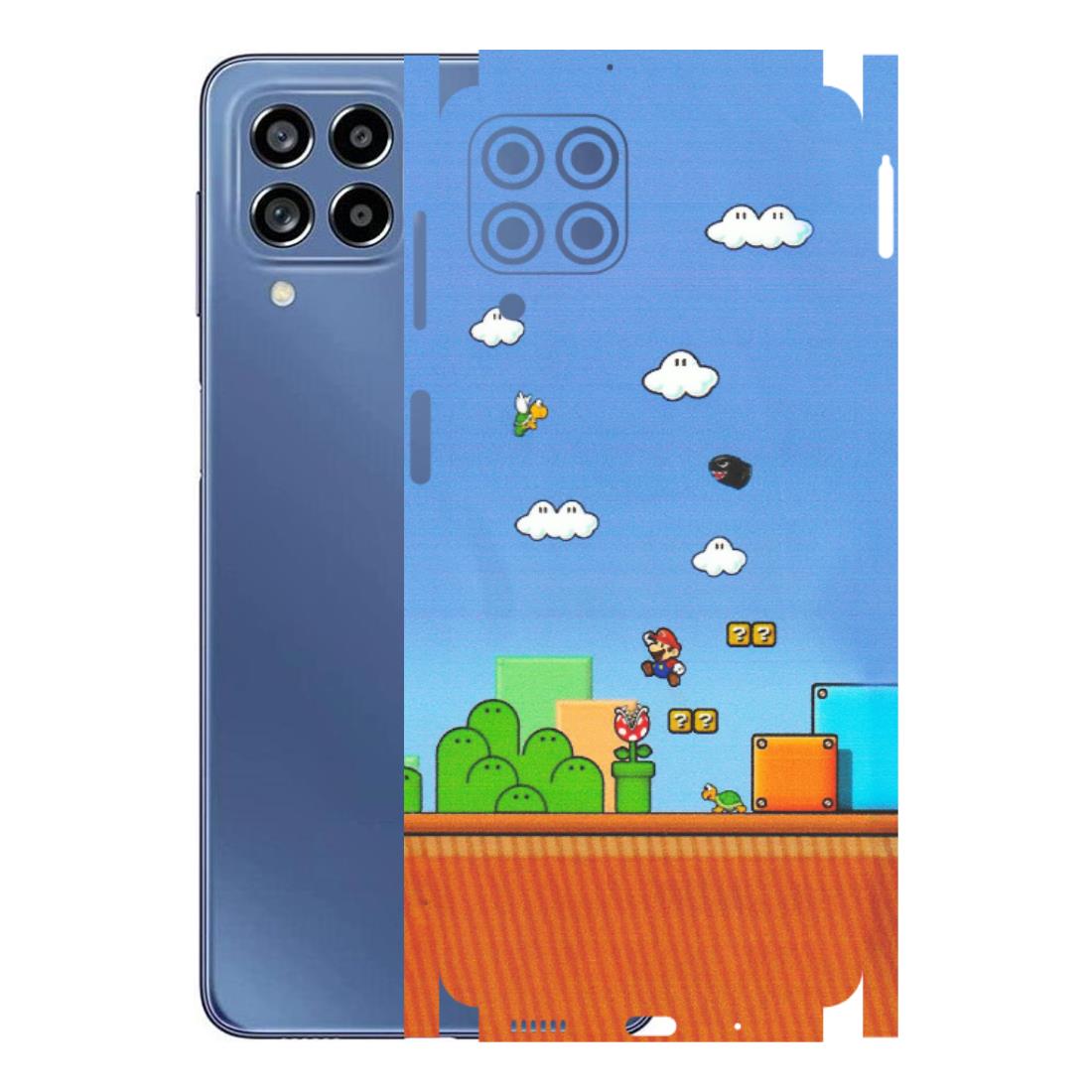 Samsung M/F/Note/Flip and C Phone Skins (All Models) - Mario Game Scene - Matte Finish (M-24) Samsung Galaxy M53 (5G)
