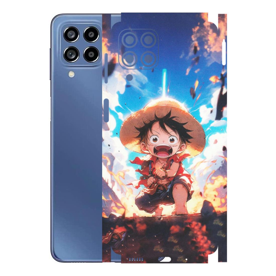 Samsung M/F/Note/Flip and C Phone Skins (All Models) - Toon One Piece Cute Character - Matte Finish (M-35) Samsung Galaxy M53 (5G)