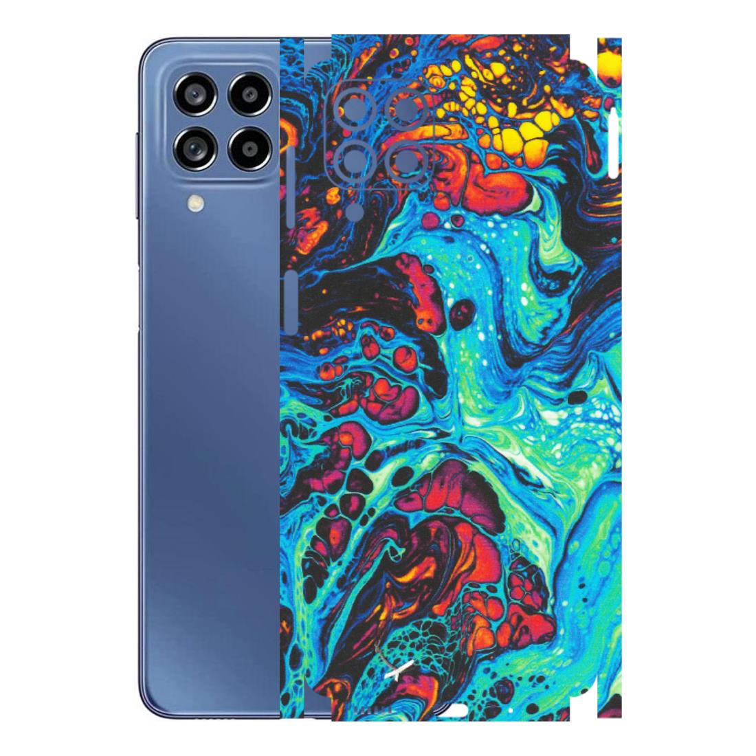 Samsung M/F/Note/Flip and C Phone Skins (All Models) - Majestic Galactic Marbel - Matte Finish (M-85) Samsung Galaxy M53 (5G)