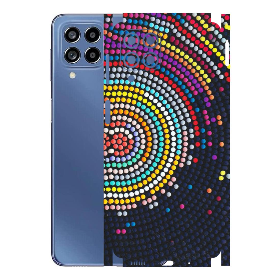 Samsung M/F/Note/Flip and C Phone Skins (All Models) - Rainbow Dot Mandala - Matte Finish (M-97) Samsung Galaxy M53 (5G)