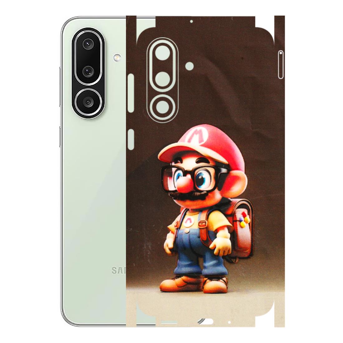 Samsung M/F/Note/Flip and C Phone Skins (All Models) - Little Mario - 3D Embossed Finish (L-119) Samsung Galaxy M56