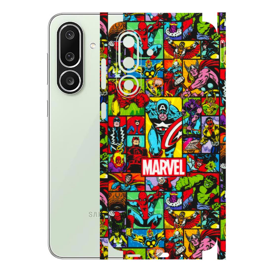 Samsung M/F/Note/Flip and C Phone Skins (All Models) - MARVELOUS Comic Characters - 3D Embossed Finish (L-129) Samsung Galaxy M56