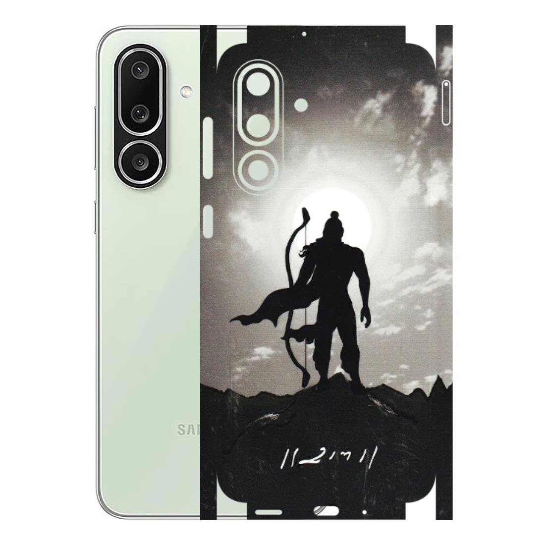 Samsung M/F/Note/Flip and C Phone Skins (All Models) - Jai Siya Ram - 3D Embossed Finish (L-200) Samsung Galaxy M56