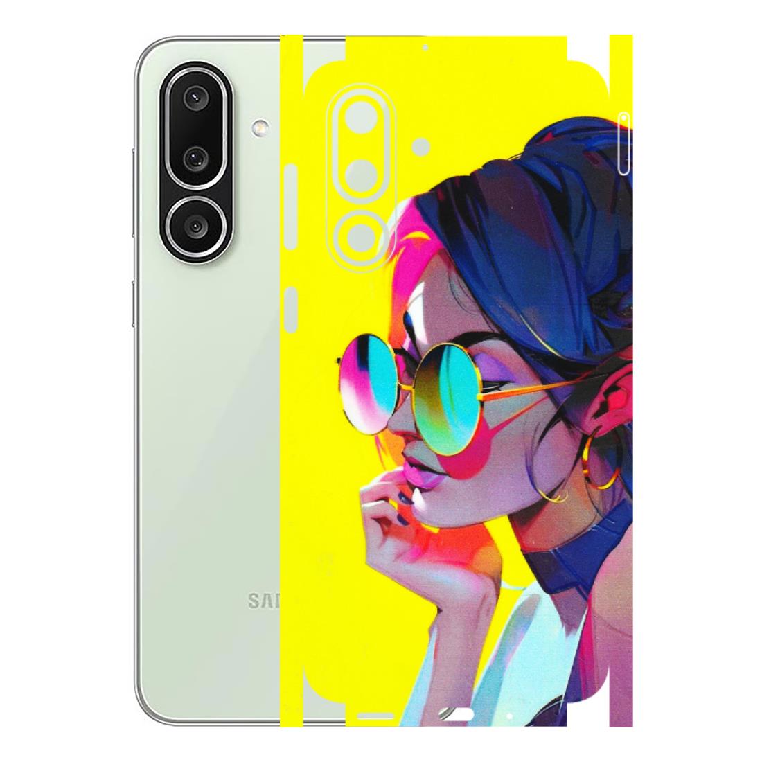 Samsung M/F/Note/Flip and C Phone Skins (All Models) - Bold Stylish Girl - 3D Embossed Finish (L-222) Samsung Galaxy M56