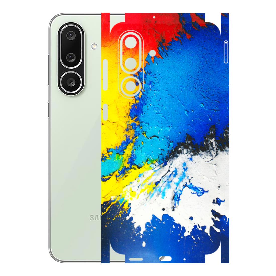 Samsung M/F/Note/Flip and C Phone Skins (All Models) - Acrylic Paint Spill - 3D Embossed Finish (L-229) Samsung Galaxy M56