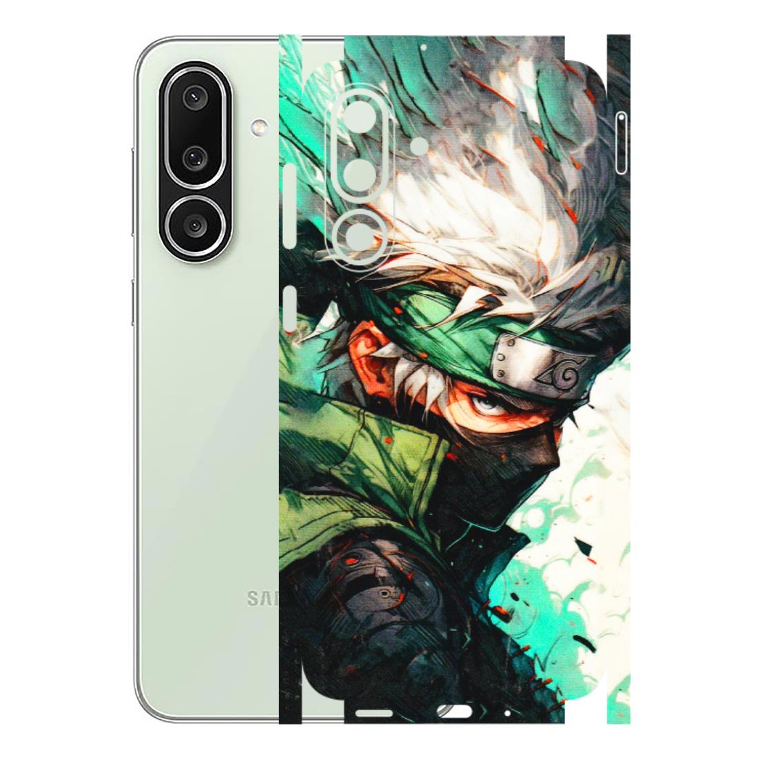 Samsung M/F/Note/Flip and C Phone Skins (All Models) - Kakashi Side Profile - 3D Embossed Finish (L-249) Samsung Galaxy M56