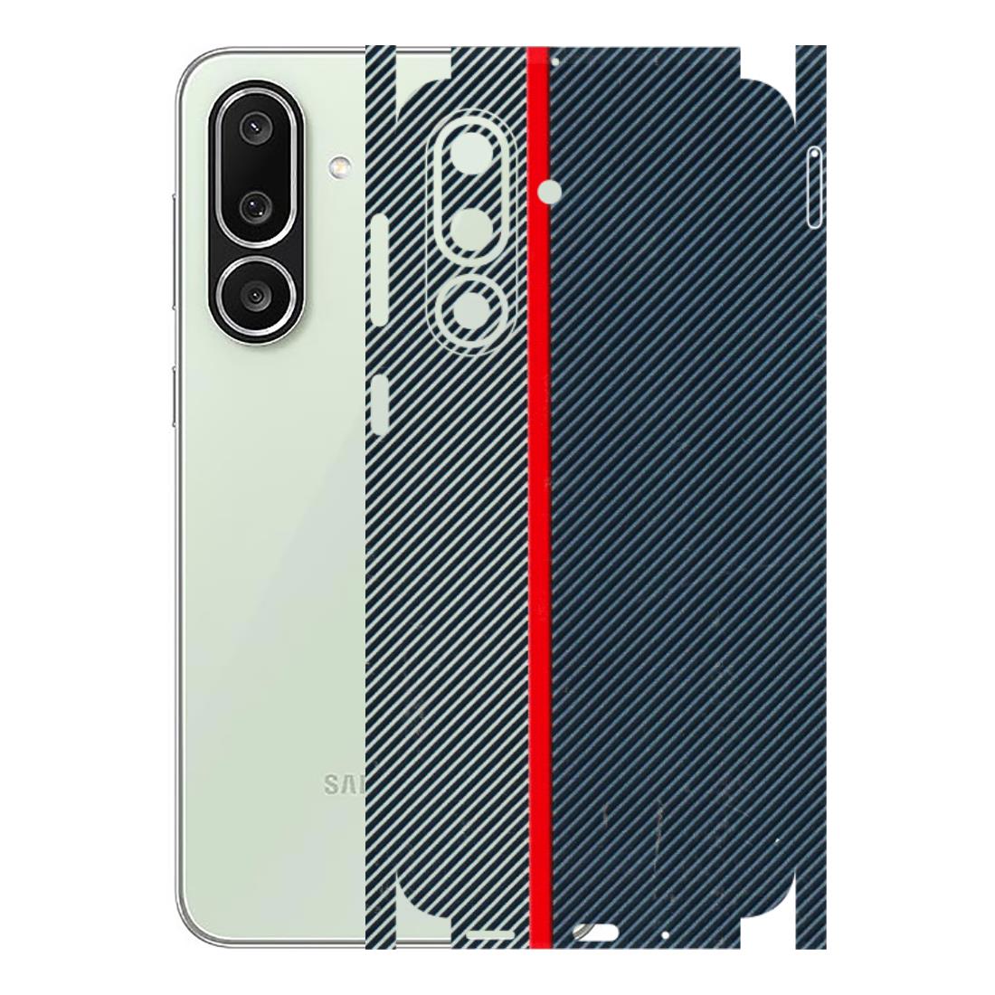 Samsung M/F/Note/Flip and C Phone Skins (All Models) - Blue Sober Lines - 3D Embossed Finish (L-305) Samsung Galaxy M56