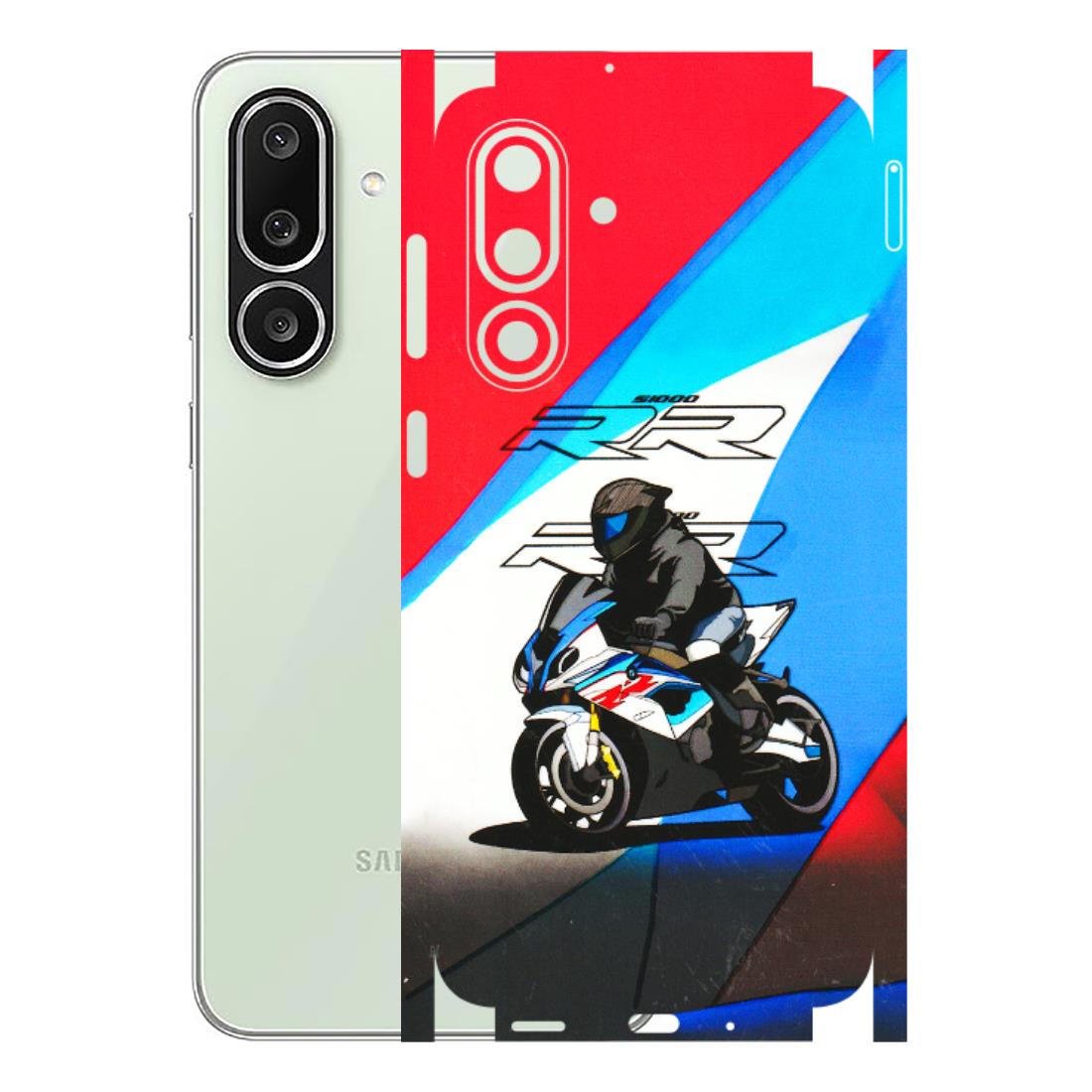 Samsung M/F/Note/Flip and C Phone Skins (All Models) - Bikers Love - 3D Embossed Finish (L-58) Samsung Galaxy M56
