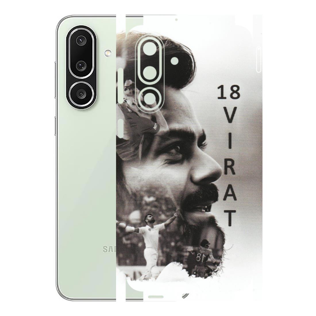 Samsung M/F/Note/Flip and C Phone Skins (All Models) - Virat Kohli Cricketer - Matte Finish (M-163) Samsung Galaxy M56
