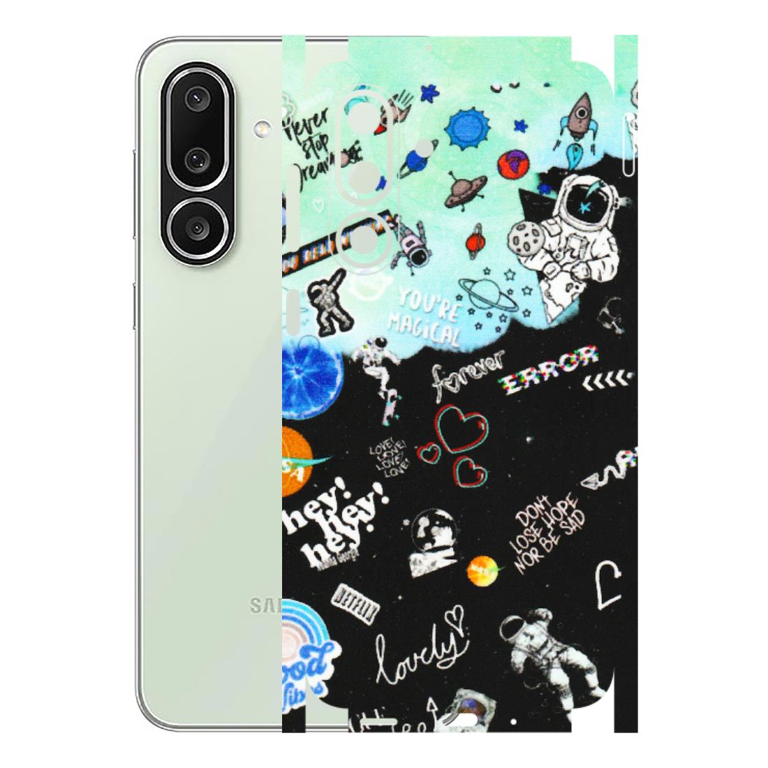 Samsung M/F/Note/Flip and C Phone Skins (All Models) - Living In A Space Dream - Matte Finish (M-46) Samsung Galaxy M56