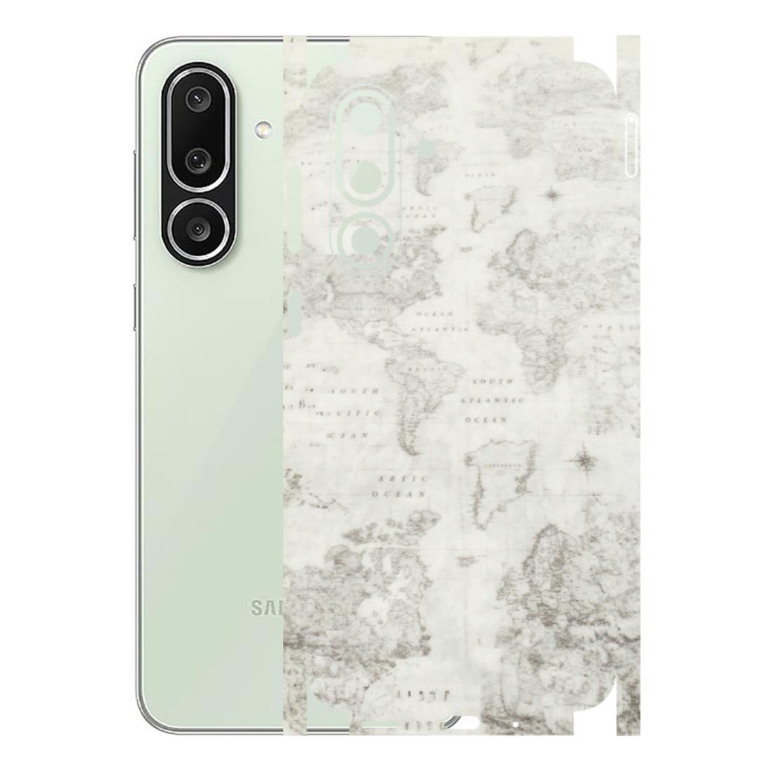 Samsung M/F/Note/Flip and C Phone Skins (All Models) - World Travel Map - Transparent Finish (T-04) Samsung Galaxy M56
