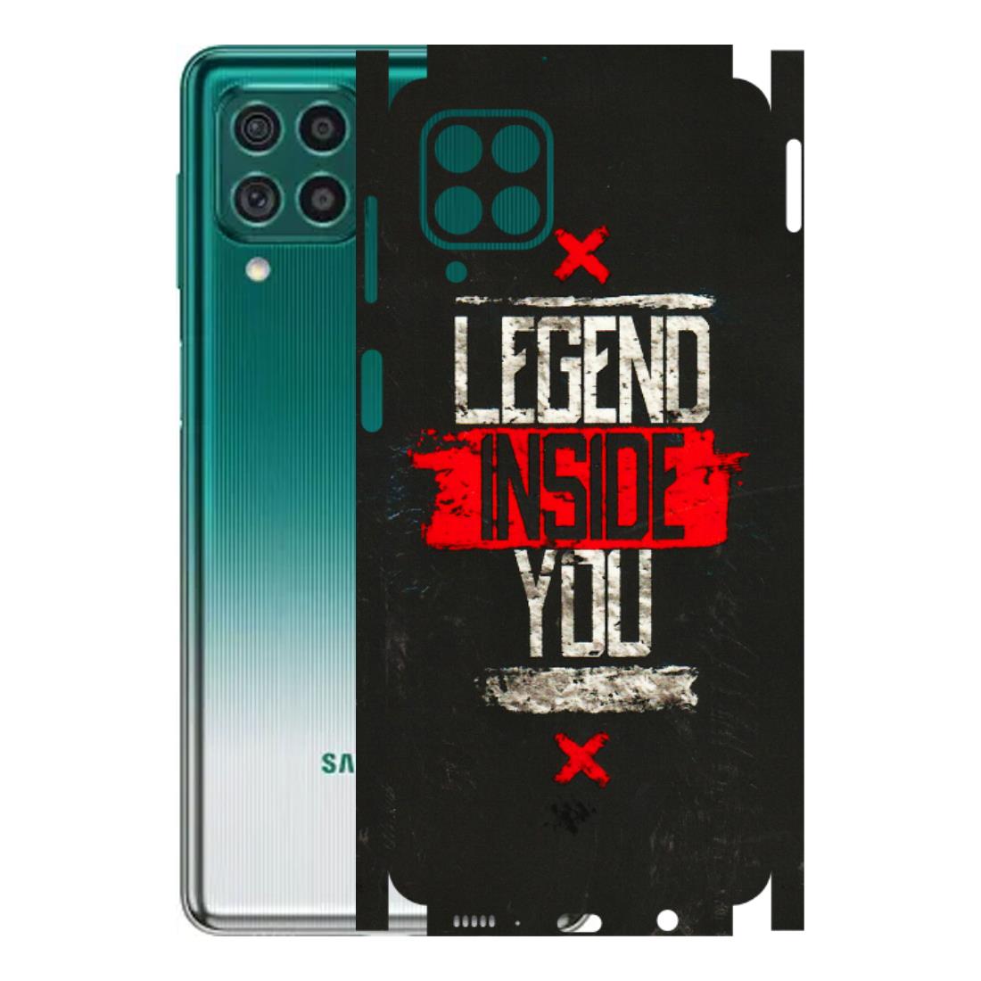 Samsung M/F/Note/Flip and C Phone Skins (All Models) - Legend Inside You - 3D Embossed Finish (L-186) Samsung Galaxy M62