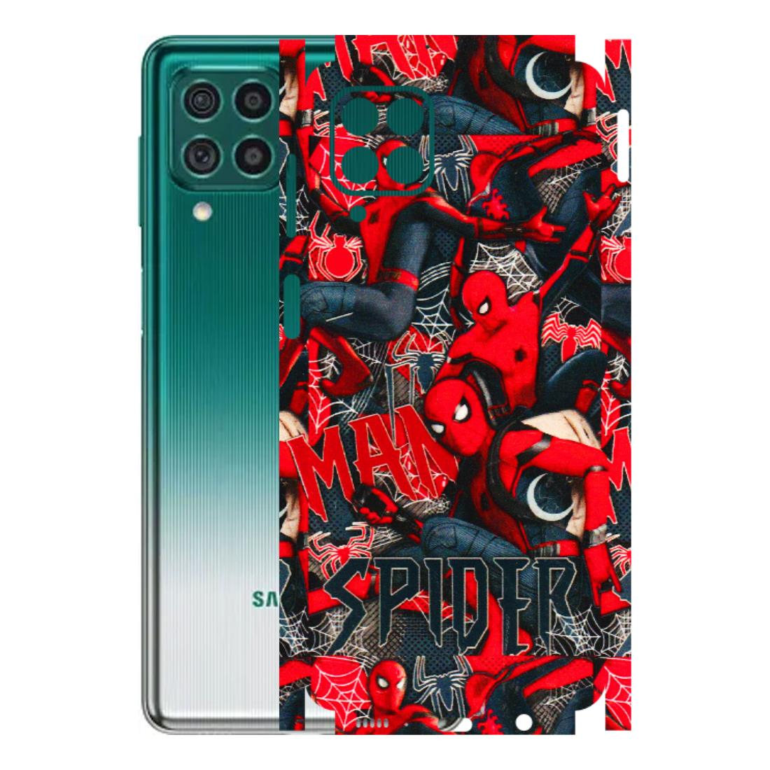Samsung M/F/Note/Flip and C Phone Skins (All Models) - SpiderMan Cool - 3D Embossed Finish (L-188) Samsung Galaxy M62