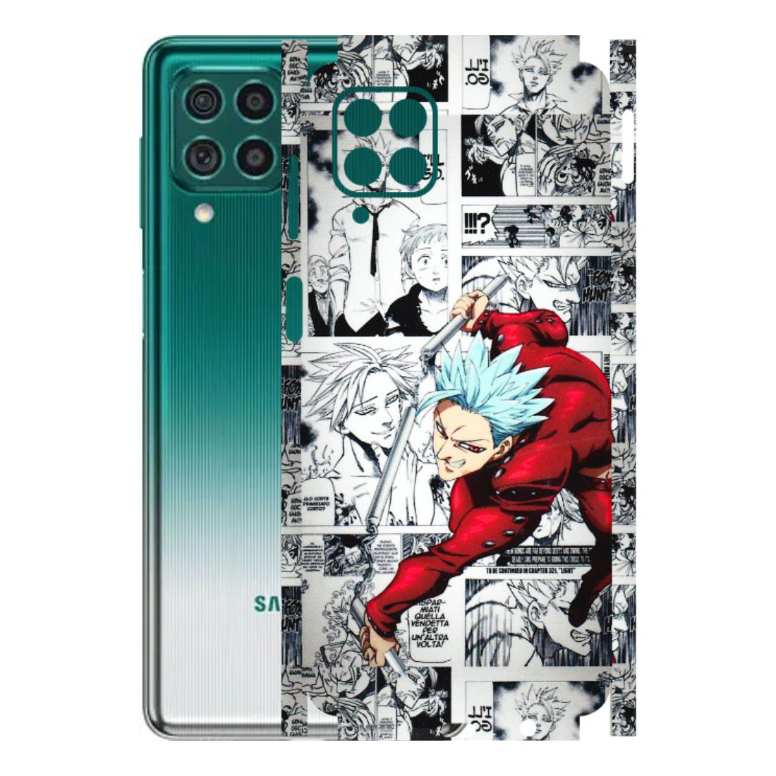 Samsung M/F/Note/Flip and C Phone Skins (All Models) - Anime Comic - 3D Embossed Finish (L-192) Samsung Galaxy M62