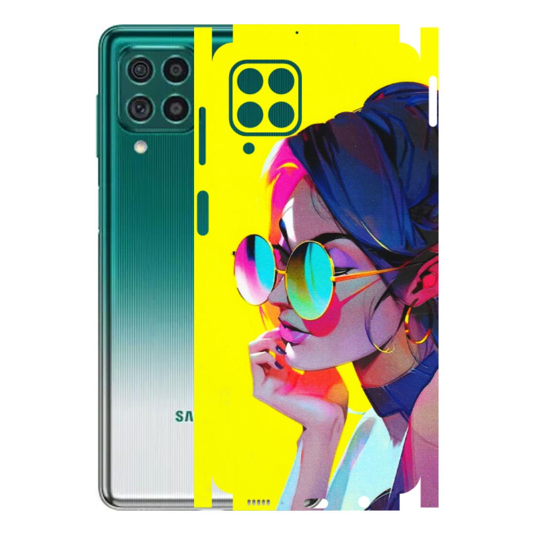 Samsung M/F/Note/Flip and C Phone Skins (All Models) - Bold Stylish Girl - 3D Embossed Finish (L-222) Samsung Galaxy M62