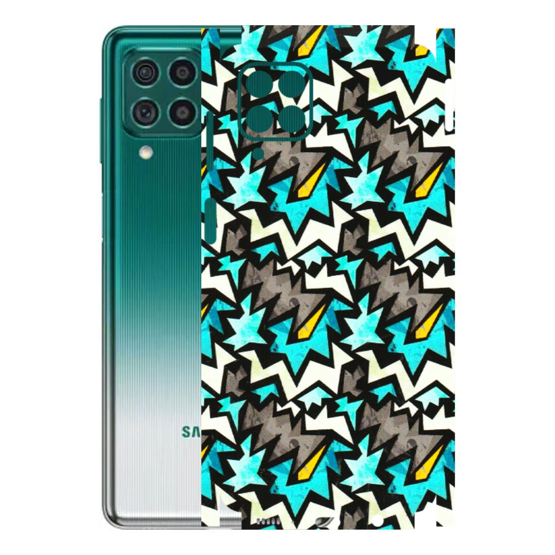 Samsung M/F/Note/Flip and C Phone Skins (All Models) - Funky Zig Zag - 3D Embossed Finish (L-223) Samsung Galaxy M62