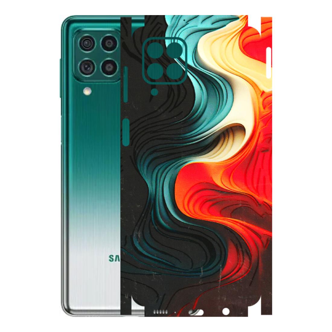Samsung M/F/Note/Flip and C Phone Skins (All Models) - The Silky Swirl - 3D Embossed Finish (L-240) Samsung Galaxy M62