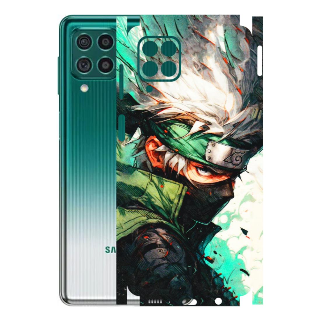 Samsung M/F/Note/Flip and C Phone Skins (All Models) - Kakashi Side Profile - 3D Embossed Finish (L-249) Samsung Galaxy M62