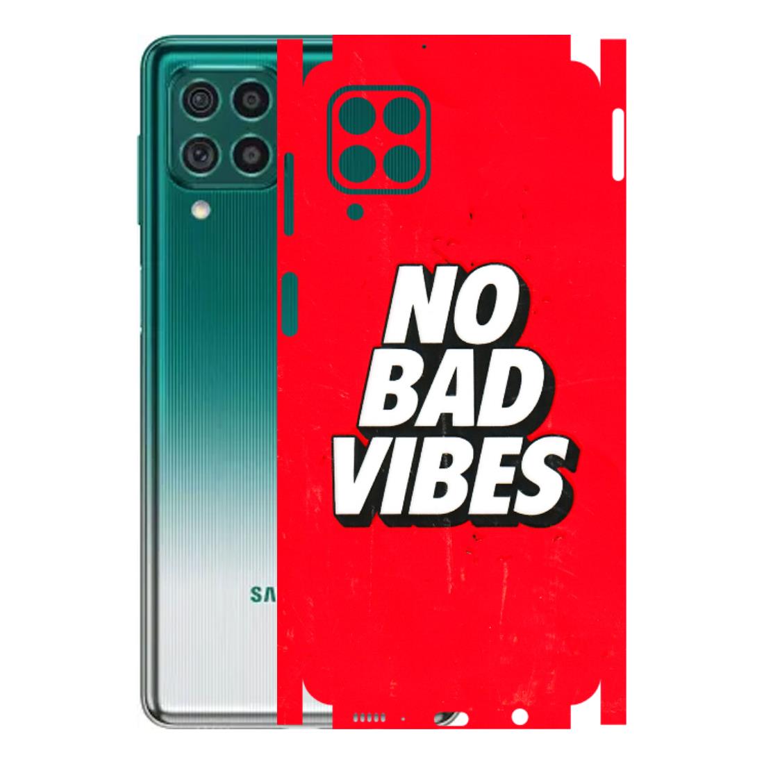 Samsung M/F/Note/Flip and C Phone Skins (All Models) - No Bad Vibes - 3D Embossed Finish (L-280) Samsung Galaxy M62