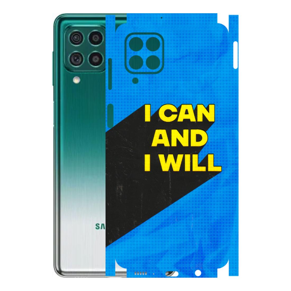 Samsung M/F/Note/Flip and C Phone Skins (All Models) - I Can And I Will - 3D Embossed Finish (L-281) Samsung Galaxy M62
